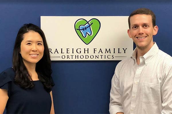 Dr. Lee and Dr. Neill at Raleigh Family Orthodontics 